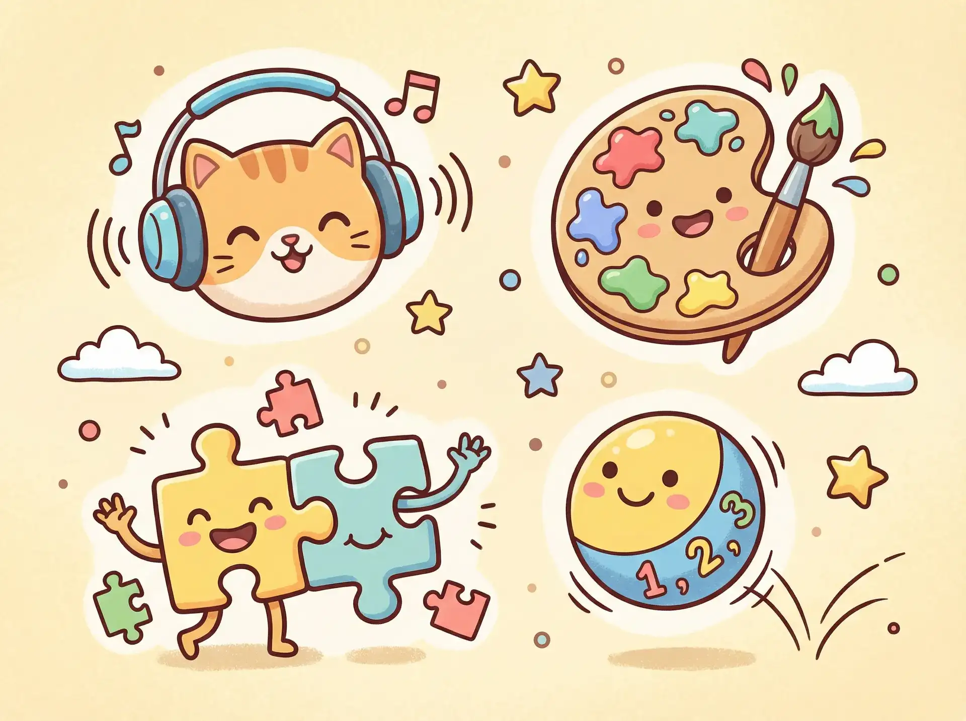 小朋友的手工作品 - 凌虐海贼王娜米 益智创作